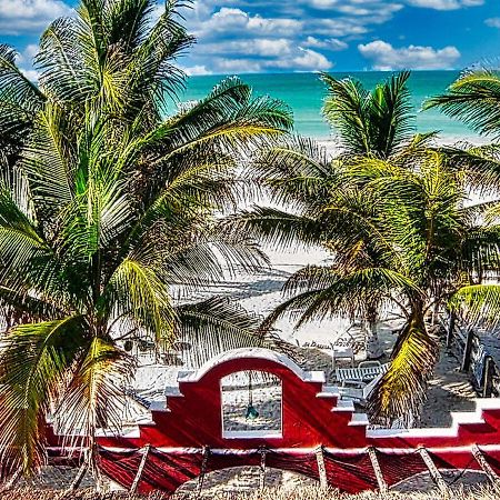 Beachfront Apartment Hacienda Del Cuyo Bagian luar foto