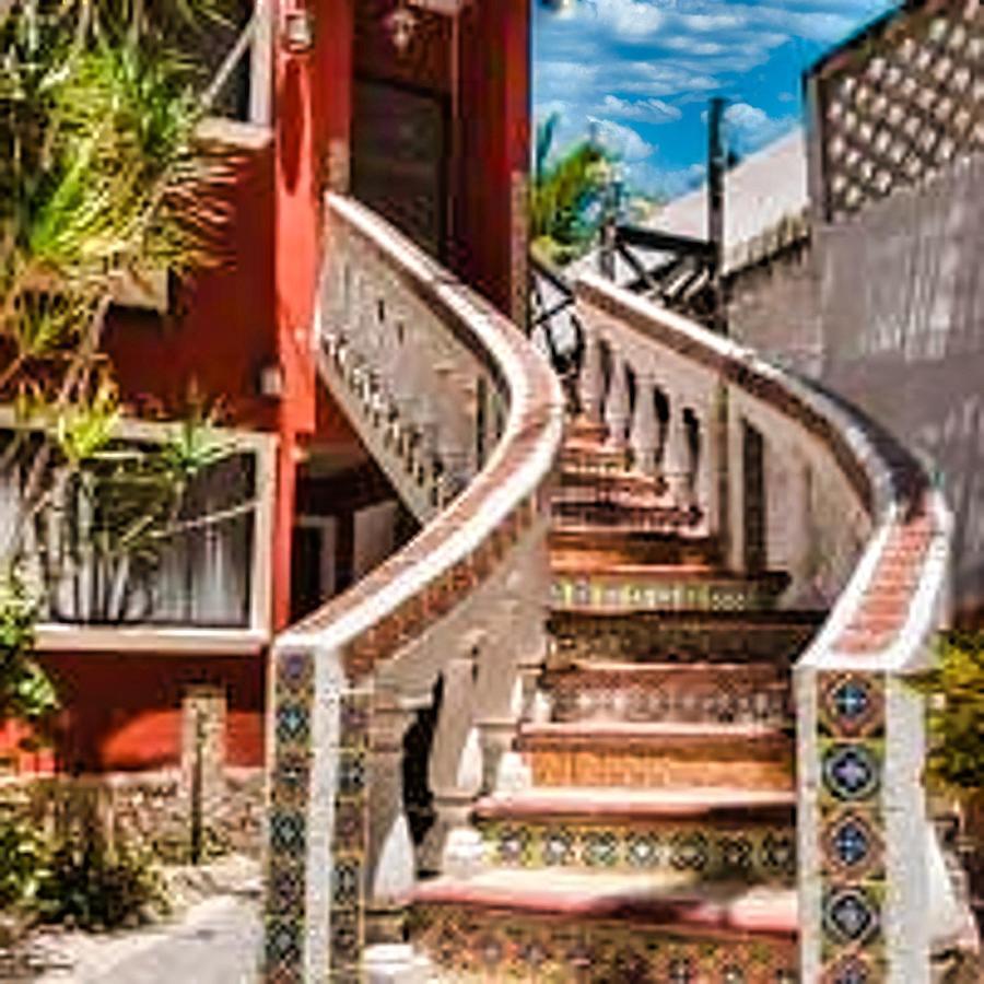 Beachfront Apartment Hacienda Del Cuyo Bagian luar foto