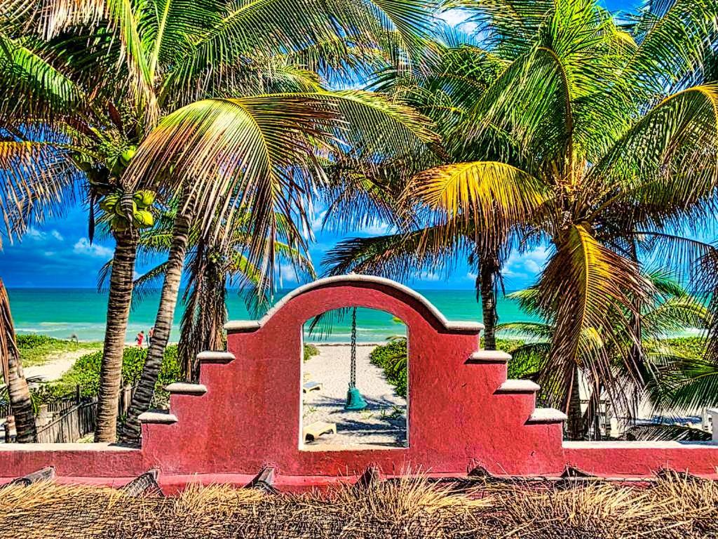 Beachfront Apartment Hacienda Del Cuyo Bagian luar foto