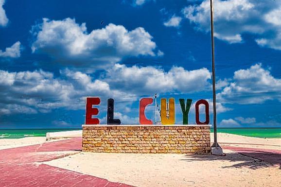 Beachfront Apartment Hacienda Del Cuyo Bagian luar foto