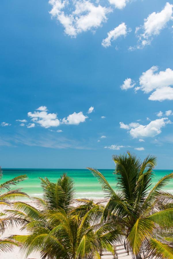 Beachfront Apartment Hacienda Del Cuyo Bagian luar foto