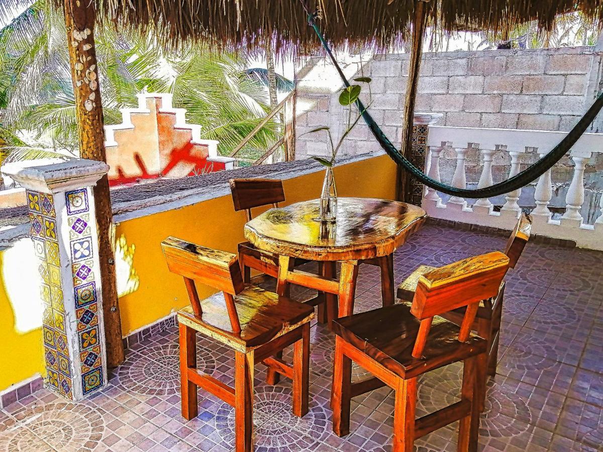 Beachfront Apartment Hacienda Del Cuyo Bagian luar foto