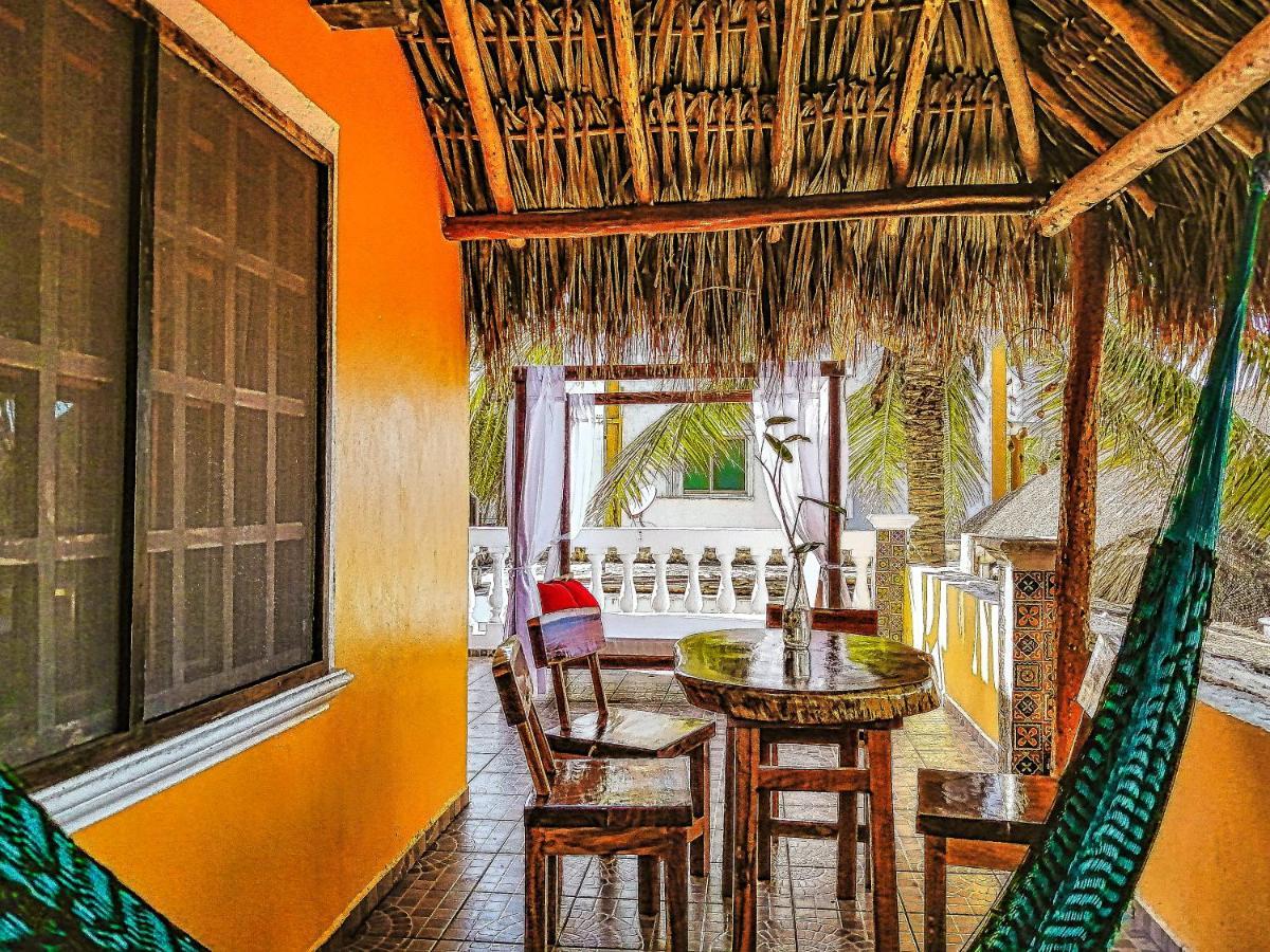 Beachfront Apartment Hacienda Del Cuyo Bagian luar foto