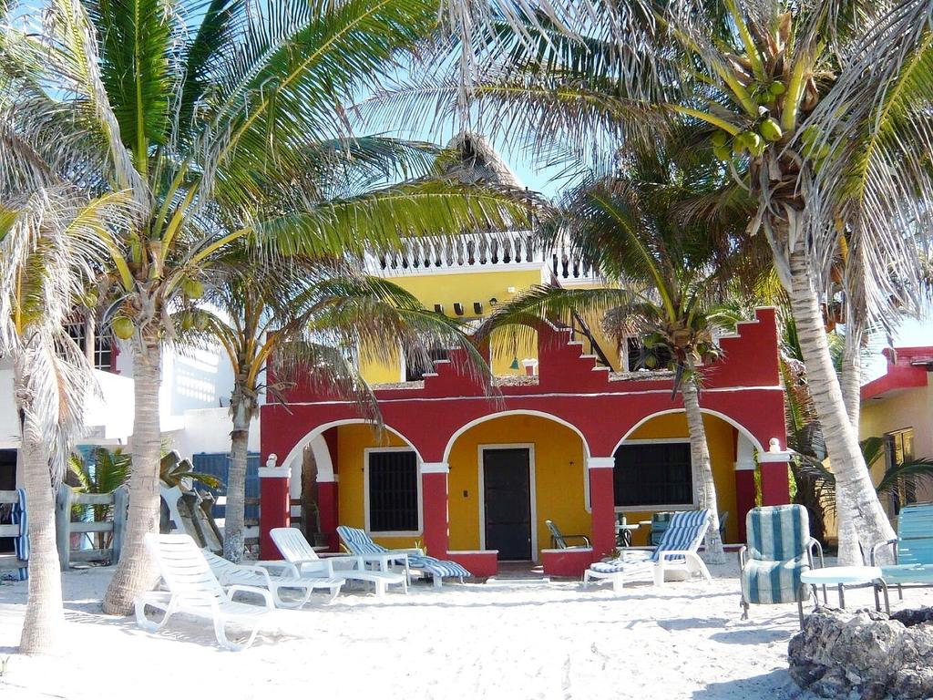 Beachfront Apartment Hacienda Del Cuyo Bagian luar foto