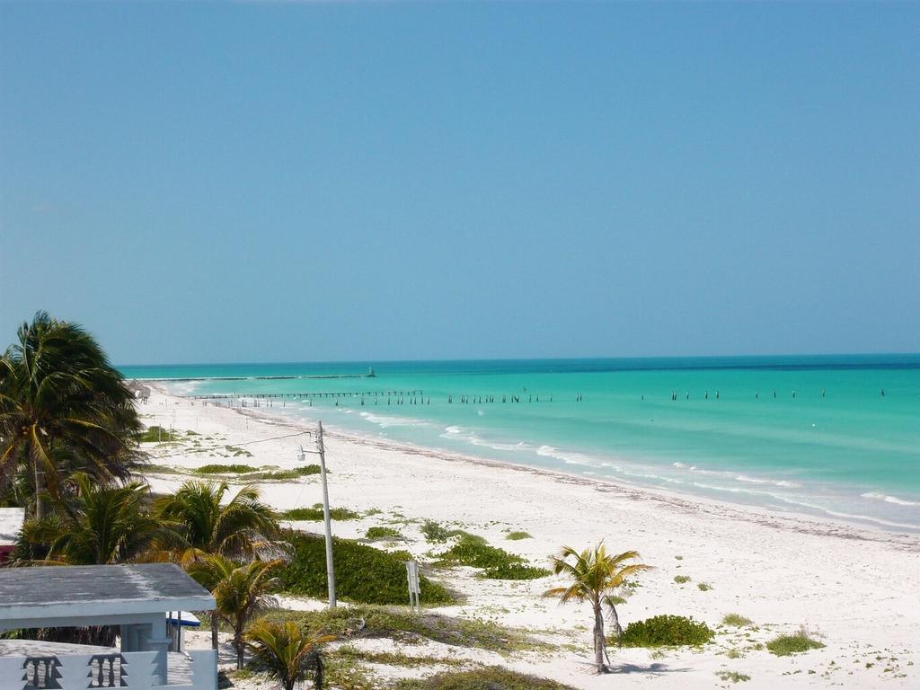 Beachfront Apartment Hacienda Del Cuyo Bagian luar foto