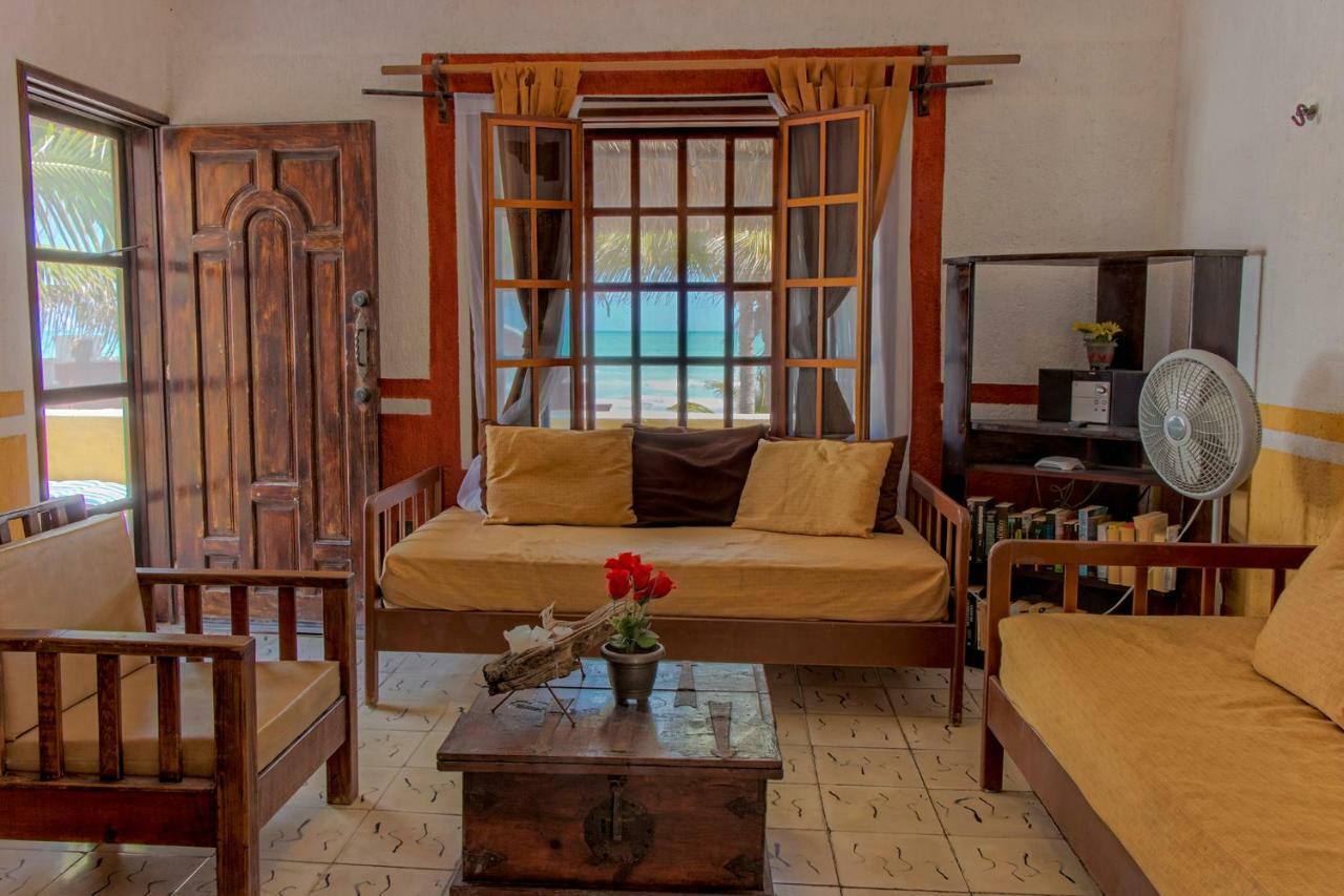 Beachfront Apartment Hacienda Del Cuyo Bagian luar foto
